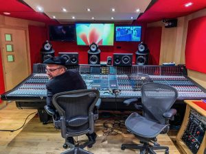 Abby Road Studios - Justin Hewitt At The Neve Console In Studio 2