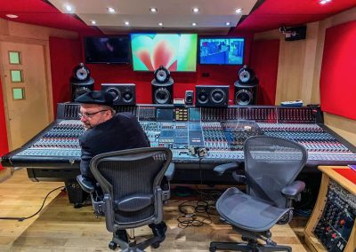 Abby Road Studios - Justin Hewitt At The Neve Console In Studio 2